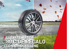 Bridgestone - Llévate hasta 80€ de regalo